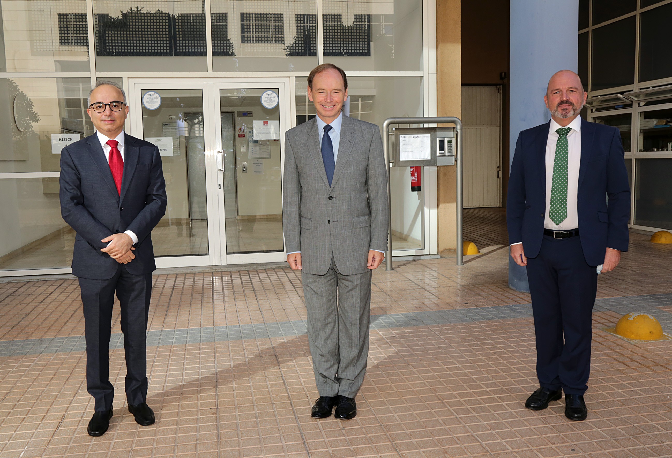 His Excellency visits the Gibraltar Tourist Board 722/2020